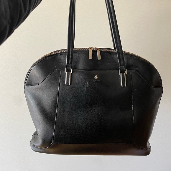 Knomo London Bags Knomo London Laptop Bag In Black Leather Poshmark